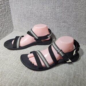 Merrell Cush Lattice Women’s Size US 10 Black Gray Slide Sandals.